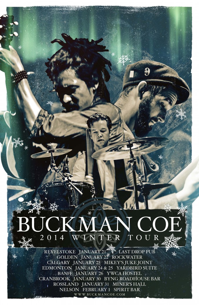 Buckman Coe_Winter 2014 Tour Poster_web
