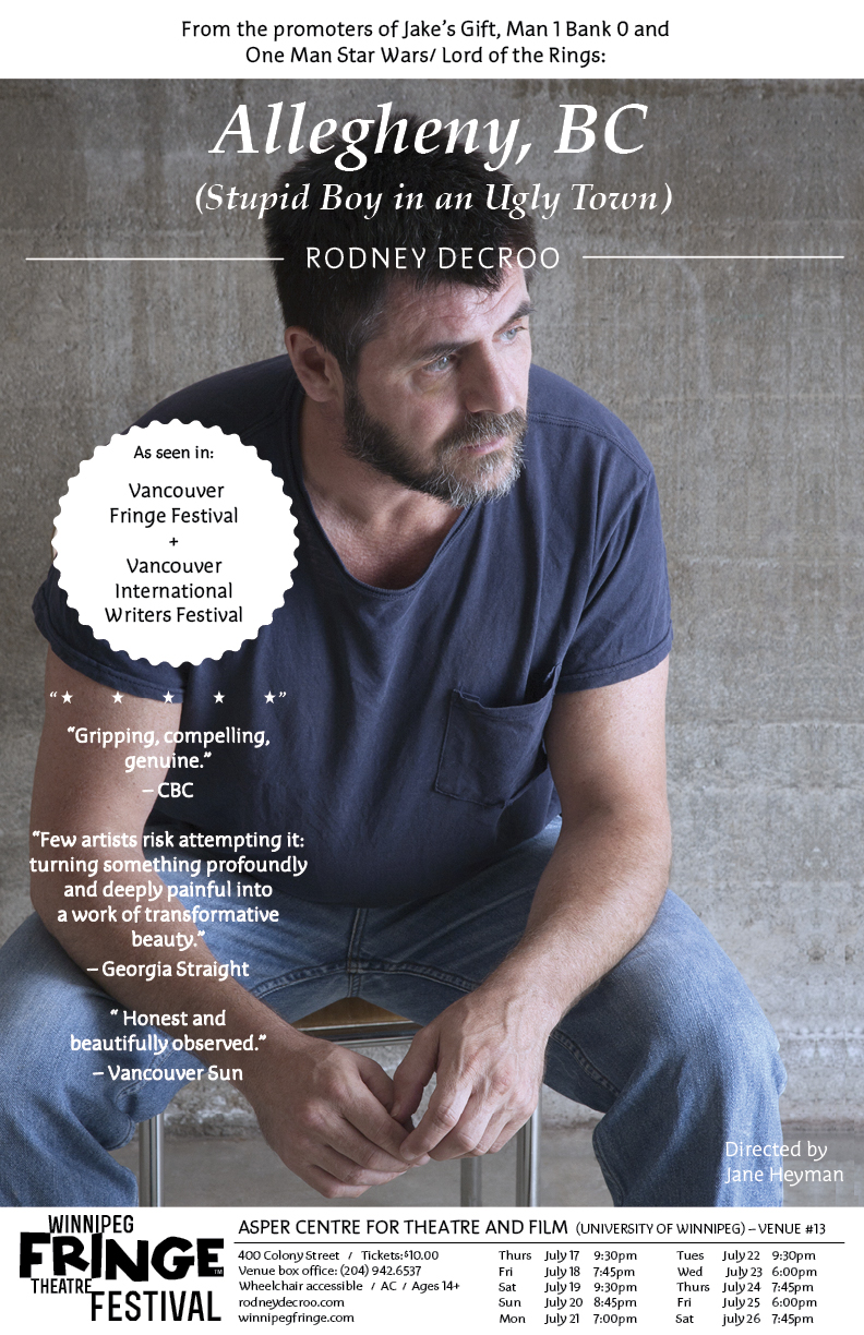 Rodney DeCroo_Winnipeg Fringe Fest_Poster_Final
