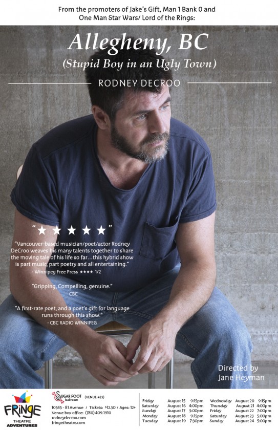 Rodney DeCroo_Edmonton Fringe Fest_Poster_Final
