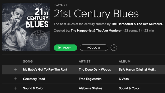 HAM Spotify playlist