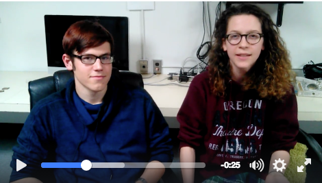 Enzo + Heather of the After School Film Program